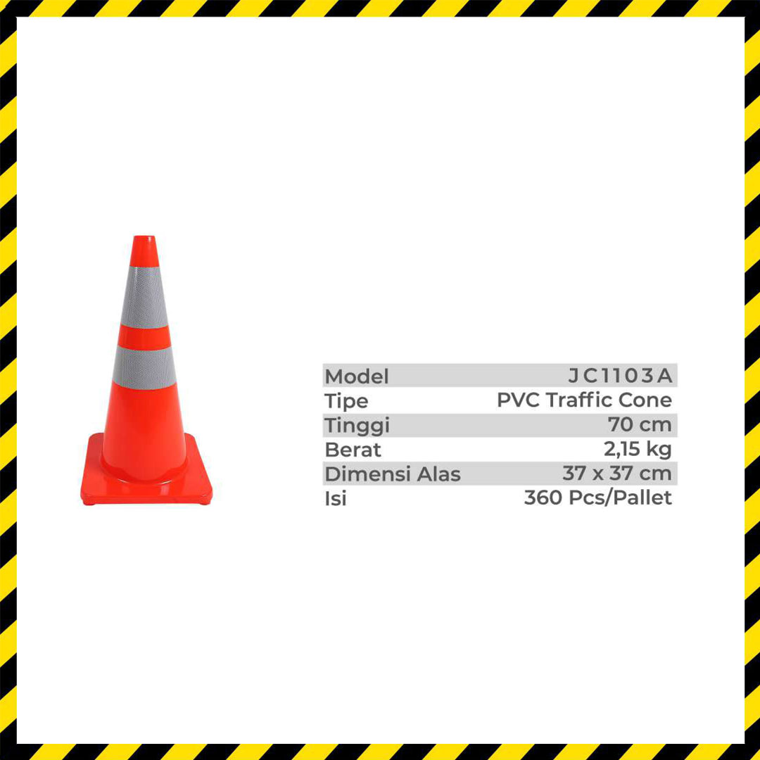 PVC Traffic Cone JC1103A