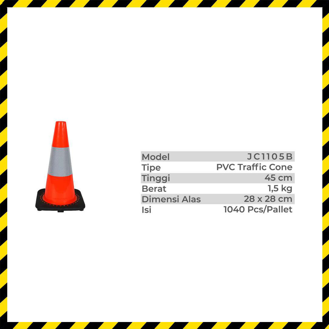 PVC Traffic Cone JC1105B